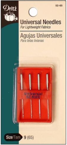 Dritz Ballpoint, Size 9, 4 Count, Nickel Machine Needles in Saudi Arabia