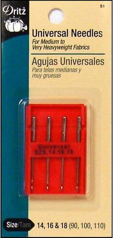 Dritz Ballpoint, Size 9, 4 Count, Nickel Machine Needles in Saudi Arabia