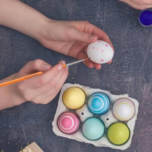 مجموعة فرش الطلاء النموذجية - 11 قطعة من فرش الرسم الدقيقة للاكريليك والزيت والالوان المائية - مجموعات الطائرات، السيراميك، المينا، المصغرة، وورهامر 40 قيراط in Kuwait