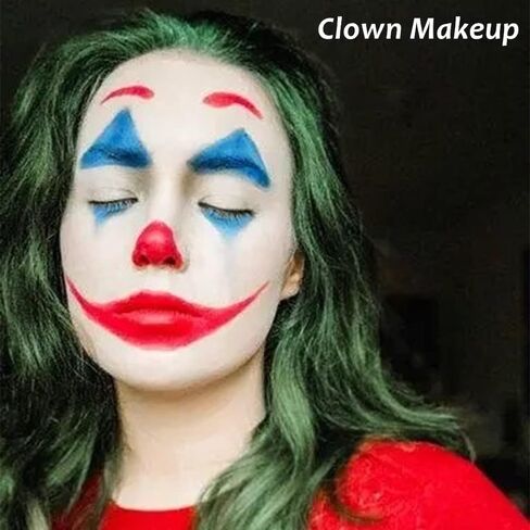 HYOIIO Eye Black Sticks 3 ألوان مجموعة طلاء الوجه، عصا طلاء الوجه الأزرق، زي الهالوين التنكرية، كريم مكياج كريم قابل للمزج، أعواد طلاء الجسم للكرة اللينة، البيسبول، كرة القدم الرياضية (أحمر + أزرق + أسود) in Kuwait