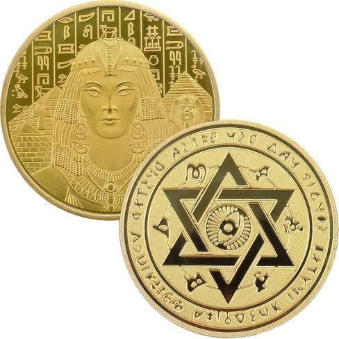 عملات محظوظة الملكة القديمة مصرية شمس الله الملكة التحدي in Kuwait