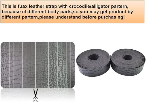 شريط من الجلد الصناعي من Wento مقاس 1/2 بوصة × 72 بوصة، أشرطة جلدية بنية اللون، أشرطة حزام جلد لأطواق الحيوانات الأليفة، والأساور، والأحزمة، وسلاسل المفاتيح، والمشروعات اليدوية اليدوية in Kuwait