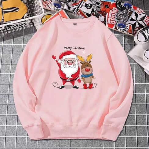 رقع زينة قابلة للغسل بتصميم سانتا كلوز وغزال وكريسماس لطيف على الملابس بتصميم سانتا كلوز وغزال وعيد الميلاد المجيد للاطفال والتيشيرتات والسترات واغطية الوسائد in Kuwait