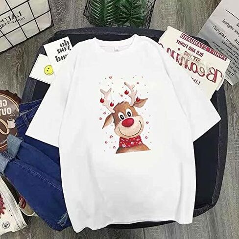 رقع زينة قابلة للغسل بتصميم سانتا كلوز وغزال وكريسماس لطيف على الملابس بتصميم سانتا كلوز وغزال وعيد الميلاد المجيد للاطفال والتيشيرتات والسترات واغطية الوسائد in Kuwait