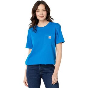 تي شيرت نسائي بأكمام قصيرة بجيب ملابس العمل WK87 من Carhartt 103067 in Saudi Arabia