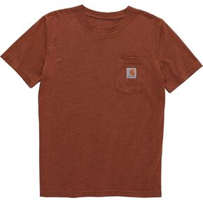 Carhartt Kid's CA6375 Short-Sleeve Pocket T-Shirt - Boys in Saudi Arabia