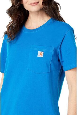 Carhartt Women's 103067 Women's WK87 Workwear Pocket Short Sleeve T-Shirt in Saudi Arabia