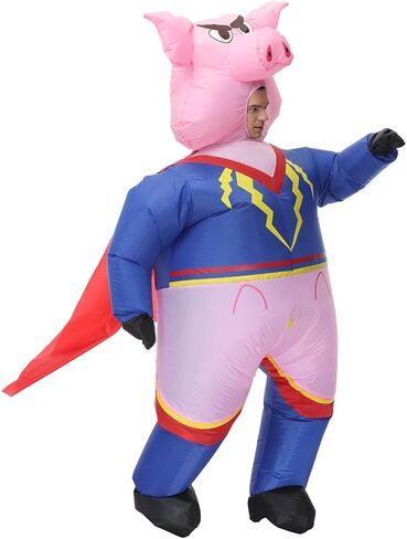 زي RHYTHMARTS القابل للنفخ زي الخنزير الفائق القابل للنفخ للبالغين in Kuwait