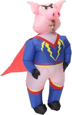 زي RHYTHMARTS القابل للنفخ زي الخنزير الفائق القابل للنفخ للبالغين in Kuwait