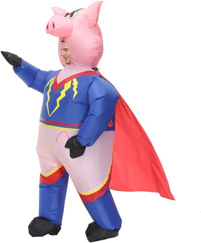 زي RHYTHMARTS القابل للنفخ زي الخنزير الفائق القابل للنفخ للبالغين in Kuwait