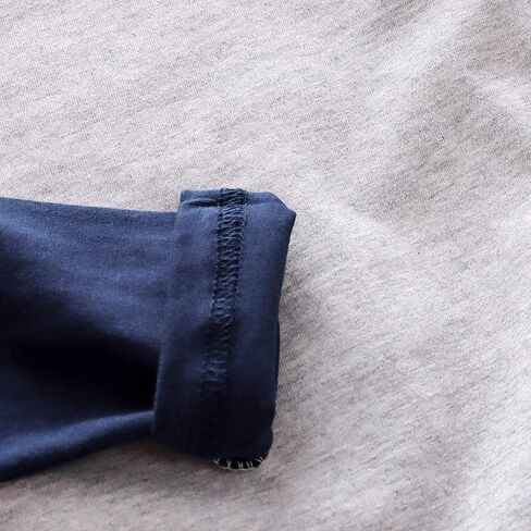 HZXVic Boys Long Sleeve Shirts Toddler T-Shirts Cotton Kids Crewneck Tops Graphic Tee 3-Pack in Kuwait