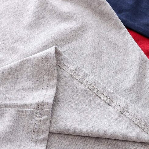 HZXVic Boys Long Sleeve Shirts Toddler T-Shirts Cotton Kids Crewneck Tops Graphic Tee 3-Pack in Kuwait