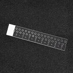 دليل مسطرة الزخرفة القماشية من KINGRIA لمحاذاة الفينيل ومسطرة الزخرفة الأكريليك أداة الخياطة اليدوية وإكسسوارات المسطرة للطباعة على الجلد والقماش in Kuwait