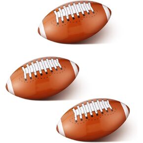 Bencailor 3 Pcs Inflatable Beach Football Blow up Footballs Water Ball Pool Toy Football Themed Party Decorations for Summer Beach Swimming Pool Party Favor Game Beach Pool Party