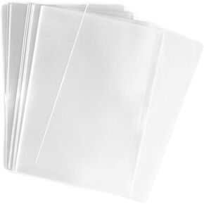 UNIQUEPACKING 100 Pcs 2x3 Inches (O) Clear Flat Open-End Cello Cellophane Bags in Kuwait