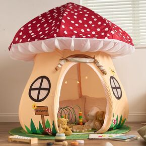 Enchanted Mushroom Play Tent - A World of Adventure for Kids 3+ - The Ultimate Toddler Tent for Creative Indoor Fun in Saudi Arabia