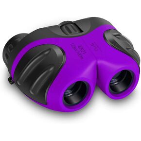 Binocular for Kids, Happy Gift Compact Birding Wide Field of Wiew Binocular Teen Boy Birthday Presents Gifts Boys Toys 3-12(Blue)