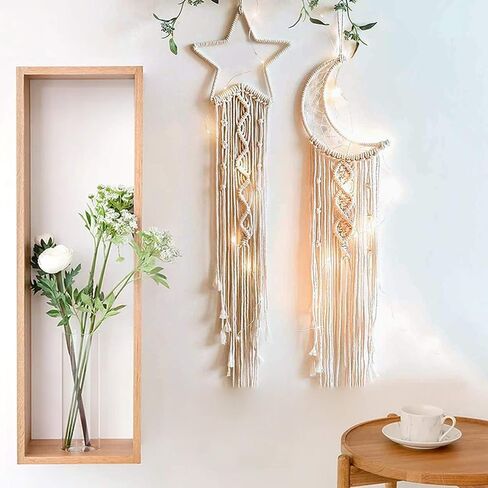 JUTTIRA, 8pcs Dream Catcher Metal Rings Gold Dreamcatcher Metal Hoops Star Shaped Macrame Ring for Crafts, Macrame Wall Hanging, Wedding Wreath Decor, 4 Sizes (2/4/6/8 inches) in Saudi Arabia