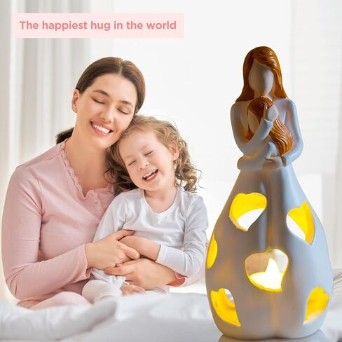 Memorial Gifts Moon Angel Figurines Tealight Candle Holder, Sympathy Gifts for Loss of Loved One, Bereavement Gifts Funeral, Remembrance, Memory Home Decorations in Kuwait