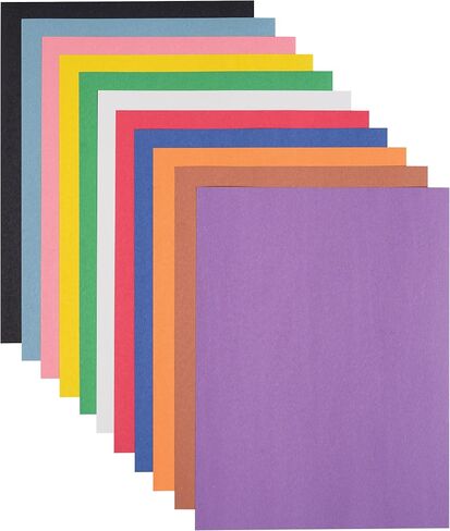 Prang (Formerly SunWorks) Smart-Stack Construction Paper, 11 Assorted Colors, 9" x 12", 300 Sheets in Saudi Arabia