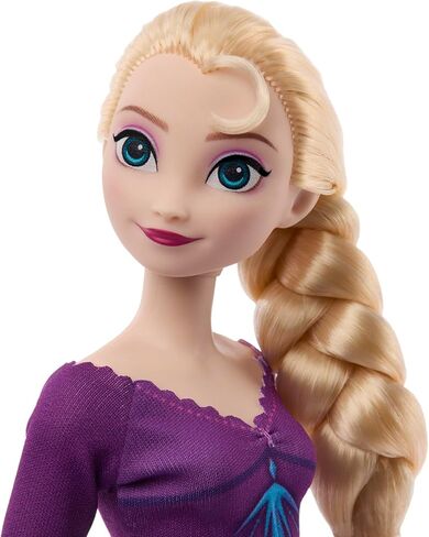 مجموعة ماتل ديزني فروزن 3 دمى تشاريد مع دمى أنيقة آنا وإلسا وكريستوف، بالإضافة إلى شخصية أولاف القابلة لاتخاذ الوضعيات و12 إكسسوارًا من ديزني فروزن 2 in Kuwait