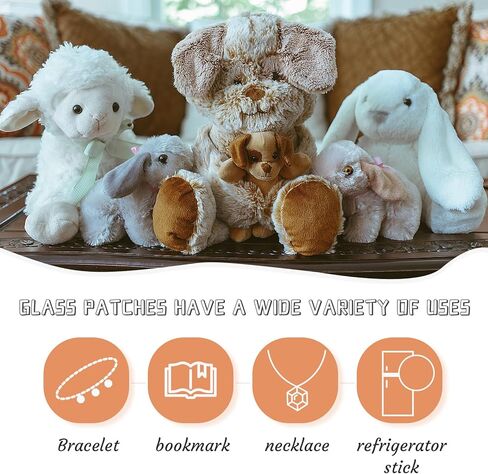 100 قطعة من عيون التنين الزجاجية كابوشون لصنع الدمى والمنحوتات والحرف اليدوية من زد زد باي (18 ملم) in Kuwait