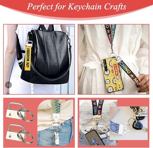 120 قطعة من ادوات مفتاح فوب 1 انش مع 1 مجموعة كماشة مفتاح فوب تتضمن 4 الوان من ادوات سلسلة المفاتيح لسوار المعصم وسلسلة المفاتيح وسلسلة المفاتيح in Kuwait