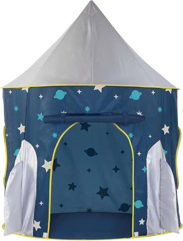 Chuckle & Roar - Spaceship Play Tent - Active Play for Toddlers - Preschool pop up Tunnel Companion - Ages 3 and up - Space Themed Tent in Saudi Arabia