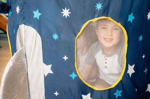 Chuckle & Roar - Spaceship Play Tent - Active Play for Toddlers - Preschool pop up Tunnel Companion - Ages 3 and up - Space Themed Tent in Saudi Arabia