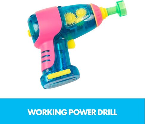 Educational Insights Design & Drill Brightworks, STEM Learning with Toy Drill, 53 Pieces, Ages 3+ in Saudi Arabia