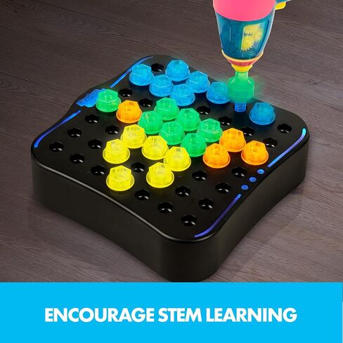 Educational Insights Design & Drill Brightworks, STEM Learning with Toy Drill, 53 Pieces, Ages 3+ in Saudi Arabia