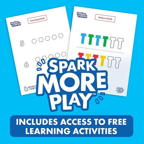 Educational Insights Design & Drill Brightworks, STEM Learning with Toy Drill, 53 Pieces, Ages 3+ in Saudi Arabia
