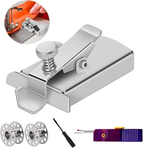 دليل التماس المغناطيسي لآلة الخياطة، دليل التماس المغناطيسي متعدد الوظائف مع مشبك، مسطرة دليل التماس ذات الخط المستقيم العالمي لجميع آلات الخياطة (قطعة واحدة) in Kuwait