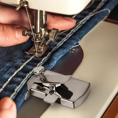 دليل التماس المغناطيسي لآلة الخياطة، دليل التماس المغناطيسي متعدد الوظائف مع مشبك، مسطرة دليل التماس ذات الخط المستقيم العالمي لجميع آلات الخياطة (قطعة واحدة) in Kuwait