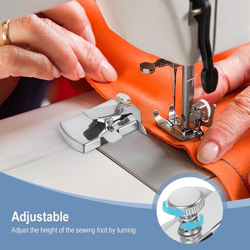 دليل التماس المغناطيسي لآلة الخياطة، دليل التماس المغناطيسي متعدد الوظائف مع مشبك، مسطرة دليل التماس ذات الخط المستقيم العالمي لجميع آلات الخياطة (قطعة واحدة) in Kuwait