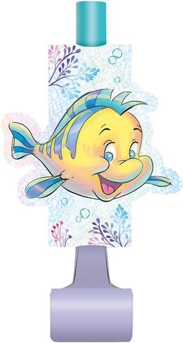 Little Mermaid Flounder Party Blowouts | 5.88" x 2" | 8 Pcs in Saudi Arabia