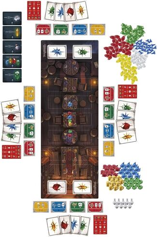 الزنزانات والتنينات: لعبة The Yawning Portal، لعبة لوحة استراتيجية D&D لعدد 1-4 لاعبين، ألعاب لوحة D&D للأعمار من 12 عامًا فما فوق، ألعاب عائلية in Kuwait