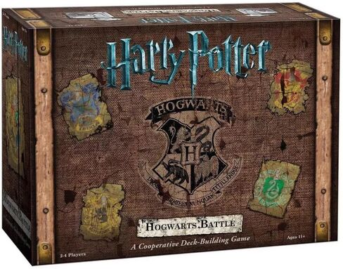 USAOPOLY Harry Potter Hogwarts Battle Cooperative Deck Building Card Game | Official Licensed Merchandise Board Great Gift for Fans Movie artwork For 132 months to 1188 months in Kuwait