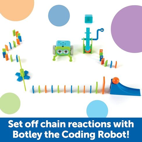 Learning Resources Botley The Coding Robot Action Challenge Accessory Set, 40 Pieces, Ages 5+, STEM Toys in Saudi Arabia