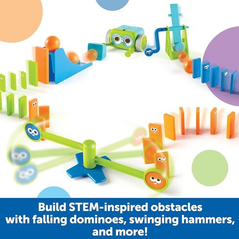 Learning Resources Botley The Coding Robot Action Challenge Accessory Set, 40 Pieces, Ages 5+, STEM Toys in Saudi Arabia