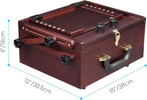 MEEDEN Pochade Box, Tabletop Easel for Painting, Portable Easel Box for Painting Canvas with Nylon Carry Bag, Painting Easel Art Easels for Painting Adult for Outdoor Travel Easel in Kuwait