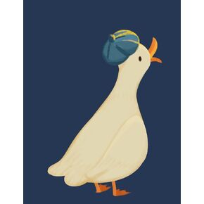 Sketchbook: Cute Duck Cover, Extra large (8.5 x 11) inches, 110 pages, Blank Unlined Paper for Sketching, Drawing, Writing, Journaling & Doodling (Extra large (8.5 x 11) inches, 110 pages) in Kuwait