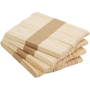 200 قطعة من العصي الحرفية، عصي المصاصة للحرف 3.7 بوصة، عصا آيس كريم، رائعة لصنع حلوى الآيس كريم وعلامات الحديقة. ناعم وخالٍ من الشظايا in Kuwait