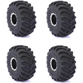 RCAWD لـ SCX24 وFCX24 71.3 جم * 4 قطع نحاسية مرجحة 1.0 ترقيات العجلات والإطارات، 68 * 32 مم، أجزاء سداسية 7 مم لـ AXI90081 AXI00001 AXI00002 AXI00005 AXI00006 أسود