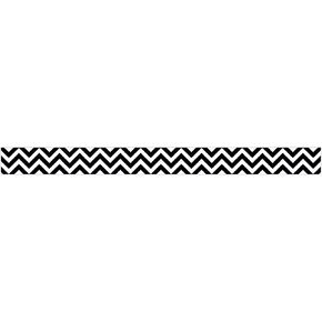 Creative Teaching Press Black Chevron Border (0176), Black/White, 3 Inches x 35 Feet in Saudi Arabia