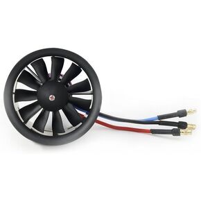 EDF 50mm 11 Blades Ducted Fan with RC Brushless Motor 4300KV Balance Tested for EDF 4S RC Jet Airplane