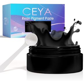 Ceya White Resin Pigment Paste, 3.5oz/ 100g Epoxy Dye Pigment Opaque Epoxy Resin Tint Higher Concentrated Colorant for Resin Coloring, Crafts Supplies, DIY Art, Tumblers, Cups, Jewelry Making, Paint