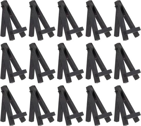 15 قطعة حامل خشبي صغير للطاولة للفنون وبطاقات العمل ودعوات الحفلات (12.7 سم) in Kuwait