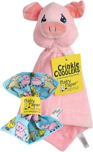 مجموعات هدايا Baby Paper Crinkle Cuddlers (خنزير) in Kuwait