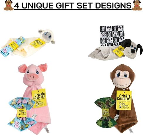 مجموعات هدايا Baby Paper Crinkle Cuddlers (خنزير) in Kuwait
